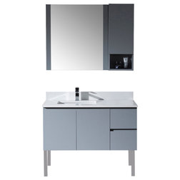 Contemporary Bathroom Vanities And Sink Consoles by Blossom US
