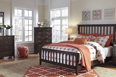 Trendy bedroom photo in Other