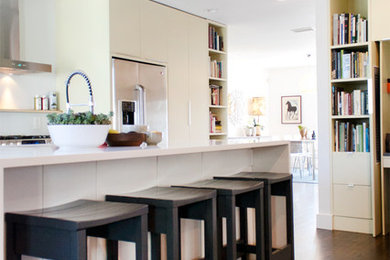 Inspiration for a contemporary kitchen remodel in Other