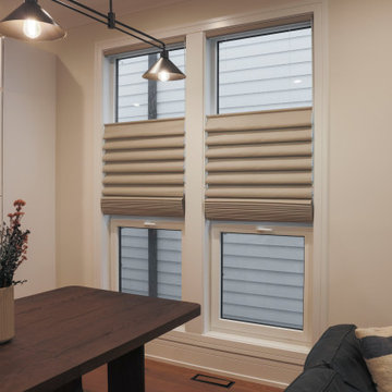 Top Down Bottom Up Roman Shades | Chicago, IL