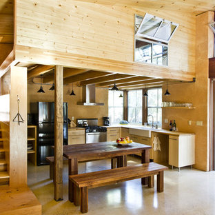 Chalk Hill Off-Grid Cabin kitchen