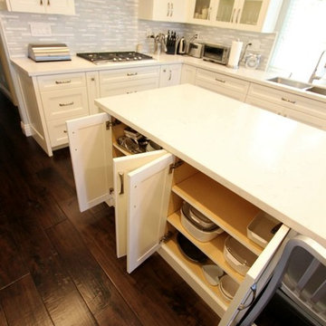 78 - San Clemente Kitchen Remodel with Custom Cabinets & Wood Floor