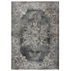 Rizzy Panache Pn6972 Rug, Gray, Black, Taupe, Natural, Ivory, 2'3"x7'7" Runner