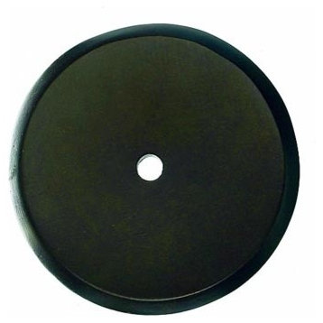 Aspen Round Backplate - Medium Bronze, TKM1467