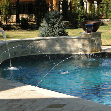 Elegant Roman Shaped Pool