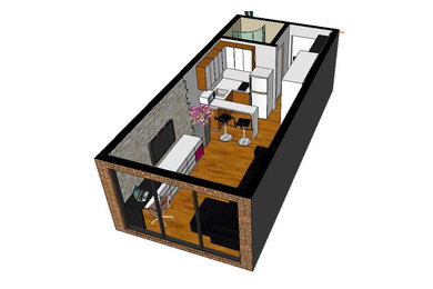 Inspiration for a garage remodel in Los Angeles