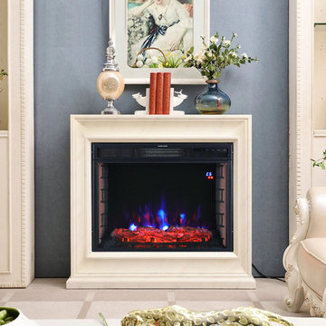 28 Inch Insert Electric Fireplace 7 Flame Colours with Remote
