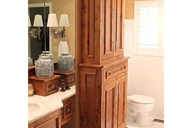 Classic Ranch Bathrooms, Before + After