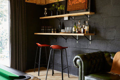 This is an example of an industrial garden shed and building in London.
