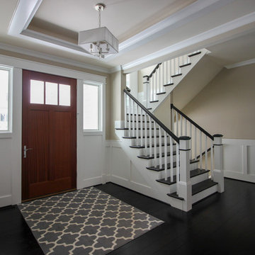Project #47 | Modern Staircase with Reading Nook
