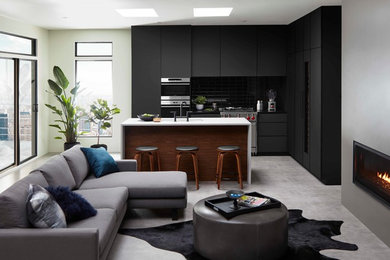Inspiration for a modern kitchen remodel in Minneapolis