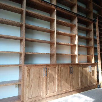 In Home Library Construction