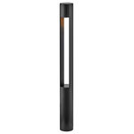 Hinkley Lighting - 12W 1 LED Round Large Bollard In Modern-30 Inches Tall and 3 Inches Wide - 12W 1 LED Round Large Bollard In Modern-30 Inches Tall and 3 Inches Wide .  Collection: Atlantis Material: Aluminum Width/Diameter: 3" Height: 30" Length: 3" Depth/Extension: 3" Lamp: 1-12w bulb(s)  UL: Suitable for wet locations Desc: The bold clean lines of the Atlantis bollards complement contemporary architecture for the ultimate in urban sophistication. Versatile Atlantis is available in both round and square bollards and both large and small sizes. Atlantis is available in three classic finishes: Satin Black Titanium and Bronze.  Suitable for use in wet (outdoor direct rain or sprinkler) locations as defined by NEC and CEC. Meets United States UL Underwriters Laboratories & CSA Canadian Standards Association Product Safety Standards   Striking black finish enhances design   Fixture mounts to 2� PVC pipe and the die cast mount is also able to be surface installed   Bold lines and a clean minimalist style complement contemporary architecture   Photometrics are based off bulb photometrics.