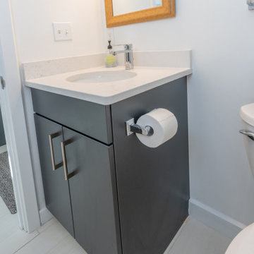 Modern Kitchen & Powder Room Design Moneta, VA