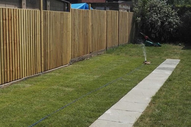 Garage removal, garden renovation
