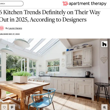 6 Kitchen Trends Definitely on Their Way Out in 2025, According to Designers