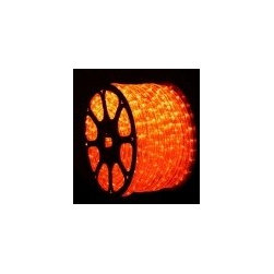 Amber LED Rope Light (150' Spool) - Outdoor Rope And String Lights