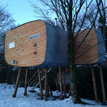 Scottish Houzz: Romantic Treetop Hideaway Takes Cosy to a New Level