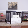 Dream On Me Aden Convertible 4-in-1 Mini Crib, Black