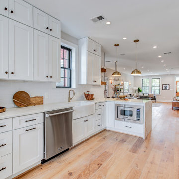 Kitchen Remodel With Cooking & Dinning Space,Cabinet Space With Sink, Quincy