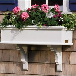Bullnose Window Box - Window Treatments