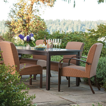 Outdoor Patio Wicker Dining (7-Piece Set)