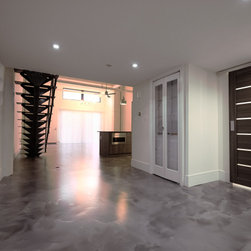 Private Residence - Modular Gray Oak - Interior Doors