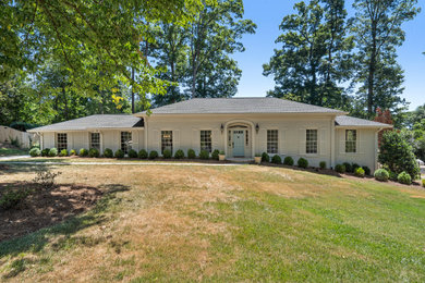 Transitional exterior home photo in Atlanta