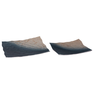 Colin Tray Set of 2 Bronze Ombre