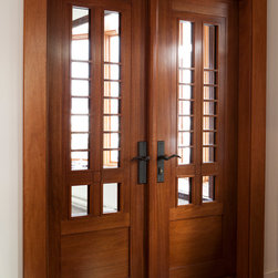 Portes doubles en Acajou - Home Improvement