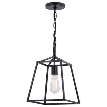 Vaxcel - Hayes 1-Light Mini Pendant in Farmhouse and Lantern Style 13.75 Inches