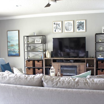 Contemporary Great Room - St. John's County