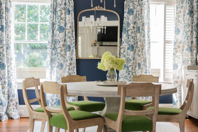 Dining room photo in Charlotte