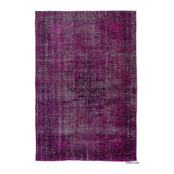 Over-dyed Turkish Vintage Rug - Area Rugs