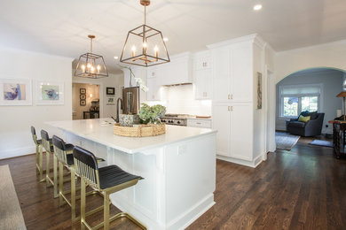 Inspiration for a craftsman kitchen remodel in Nashville