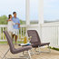 Keter 3-Piece Patio Furniture Set, Rio Cappuccino