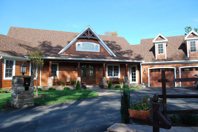 Elegant entryway photo in Charlotte