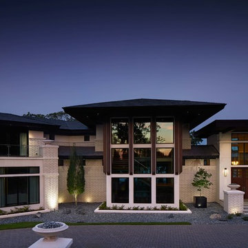 Modern Prairie Lake Estate