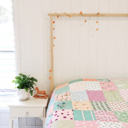 Kids Bed Patchwork Quilts, Fabrics by Thistle and Fox - Products