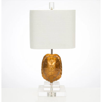 Tortoise Accent Lamp, 17.5"H