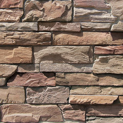 Coronado Stone Products - Coronado Old World Ledge Stone - Color: Burnt Oak - Cultured Stone Veneer - Siding And Stone Veneer