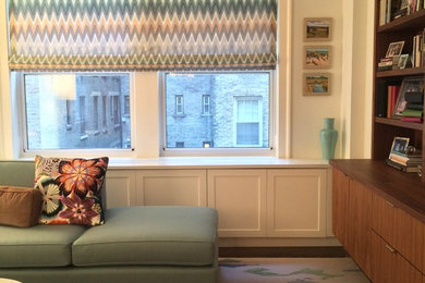 Example of a trendy home design design in New York