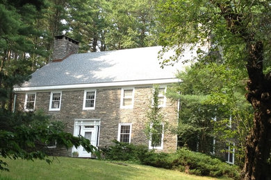 Example of a classic exterior home design in New York