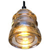Insulator Light Pendant 500 Lumen Dimming, Clear Non Beaded