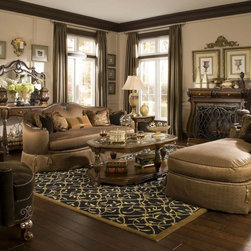 AICO Furniture - The Sovereign Occasional Table Set - 57-51-OCCT-SET - Fabric