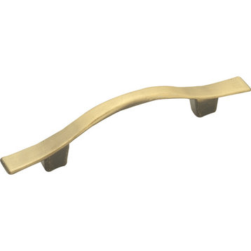 Belwith Hickory 3 In. Cavalier Antique Brass Cabinet Pull P135-AB Hardware