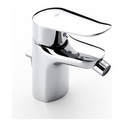 Grifo de bid&eacute; Roca Logica-N cadena - Bidet Taps