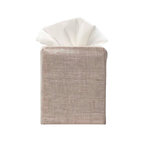 Natural Linen Tissue Box Cover