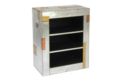 Aluminium Copper Bookcase