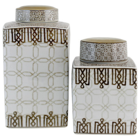 Morris Jars, 2-Piece Set